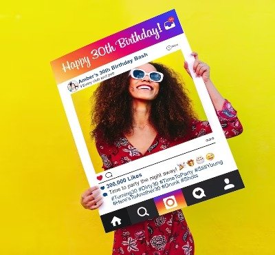 Instagram Frame Prop