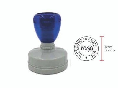 Self-Inking Rubber Stamp with Logo